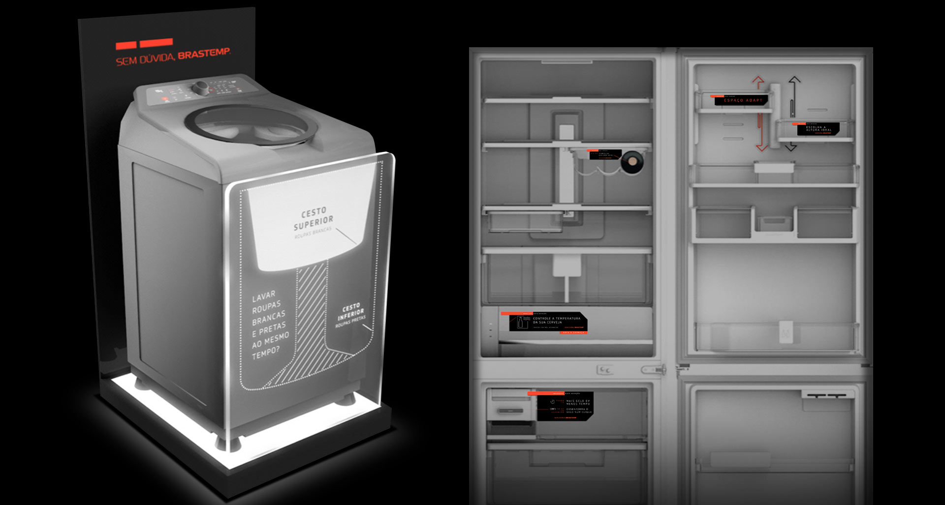 Brastemp nova geração, mpdv, materiais de ponto de venda, ações diferenciadas, campanha de lançamento