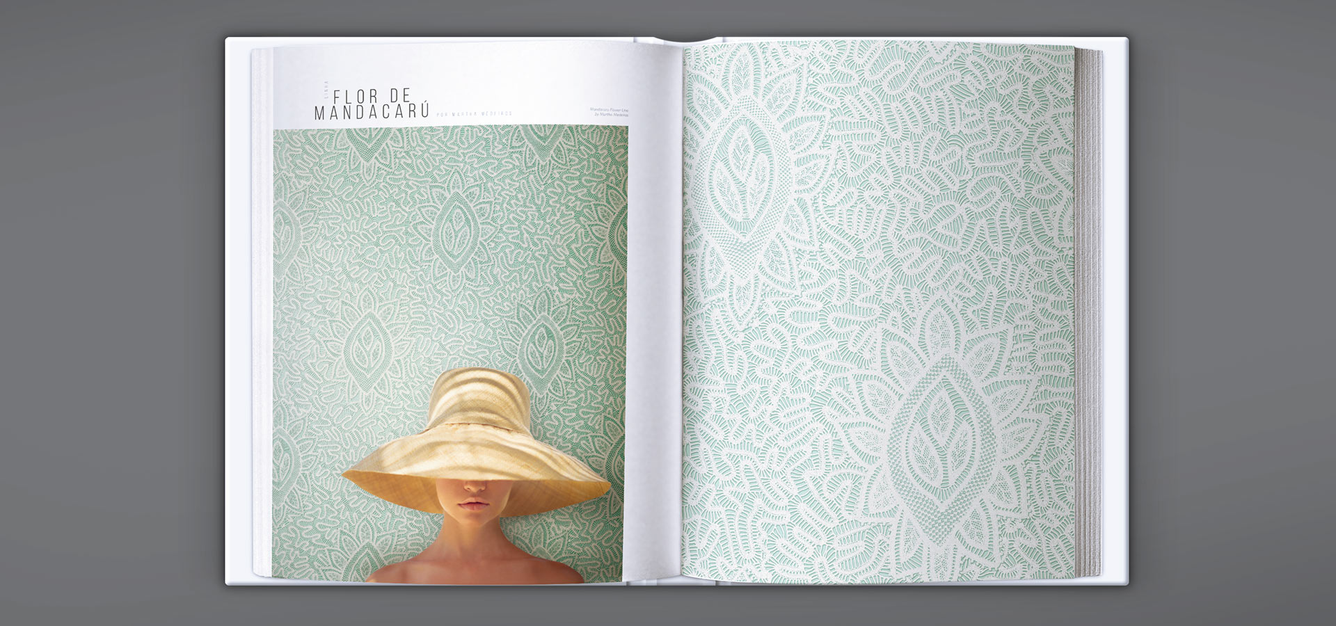 Catálogo Martha Medeiros, papel de parede