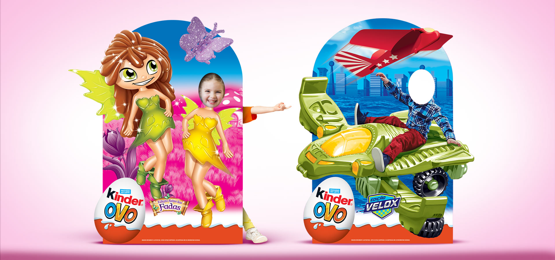 Kinder Ovo Ponto de Venda, Display para foto