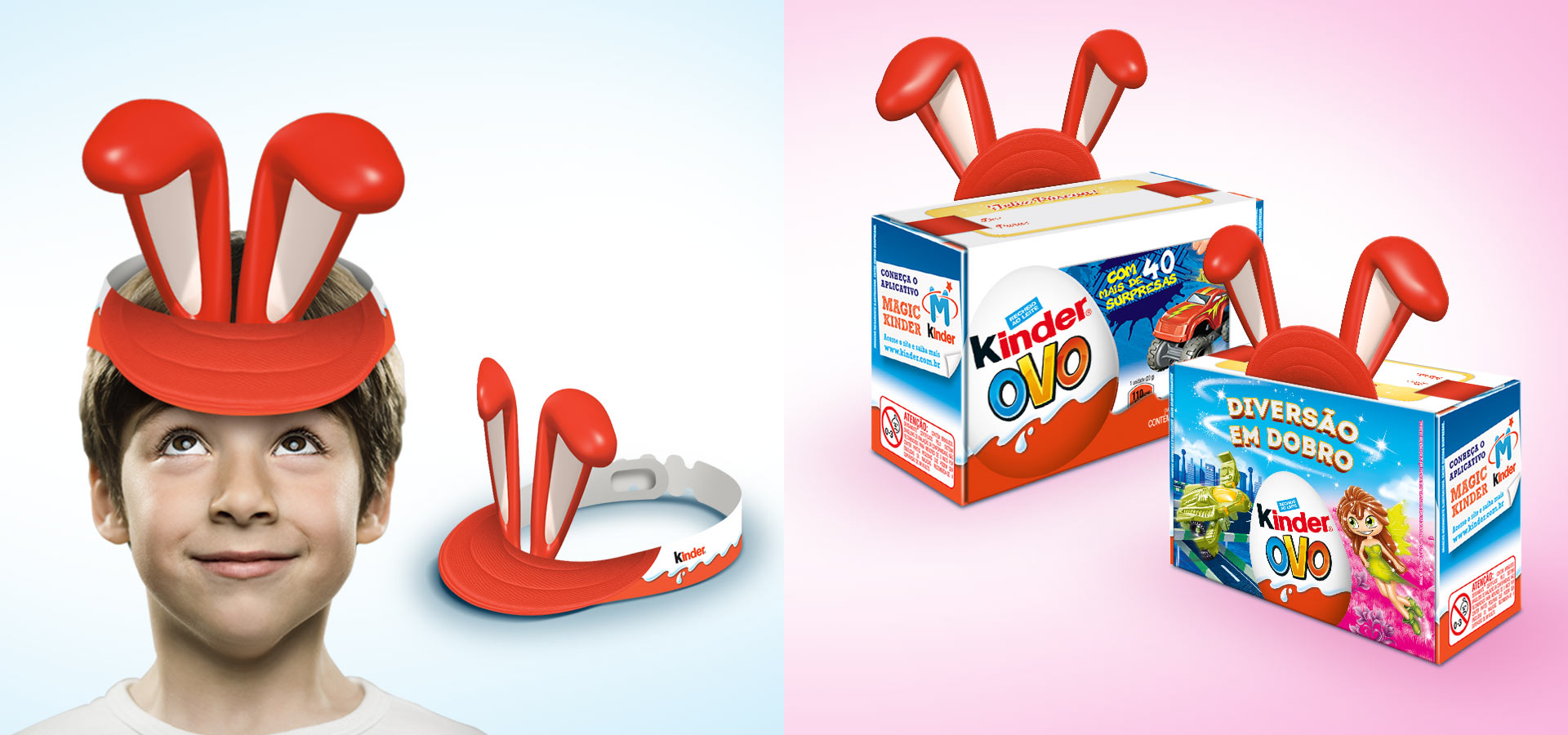 Kinder Ovo Ponto de Venda, Press Kit, Kit premiação