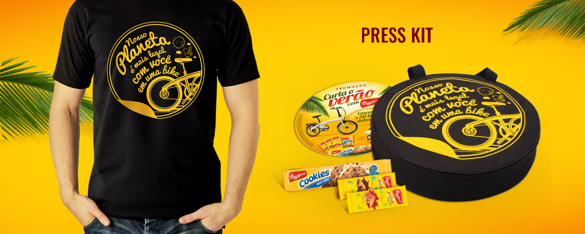 Bauducco, material ponto de venda, press kit