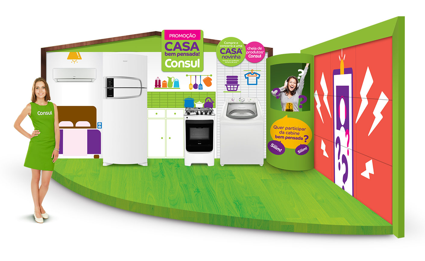 Consul, ativação no PDV