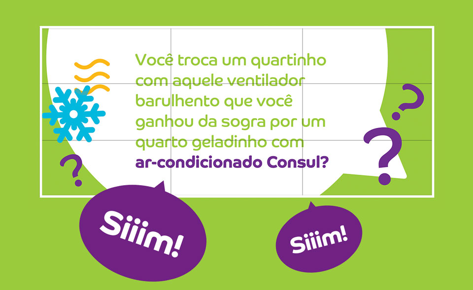 Promoção Consul, cabine bem pensada