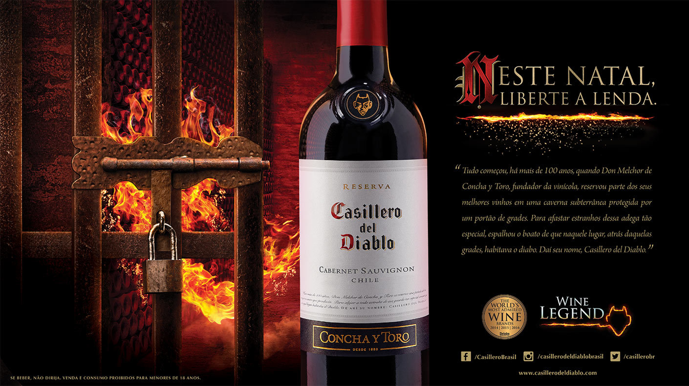 Casillero del Diablo, Vinícola Concha y Toro, Key Visual