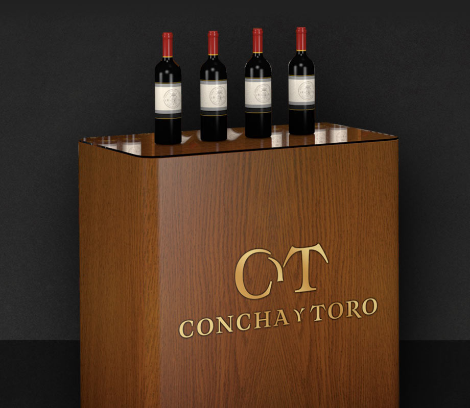 Vinícola Concha Y Toro no varejo