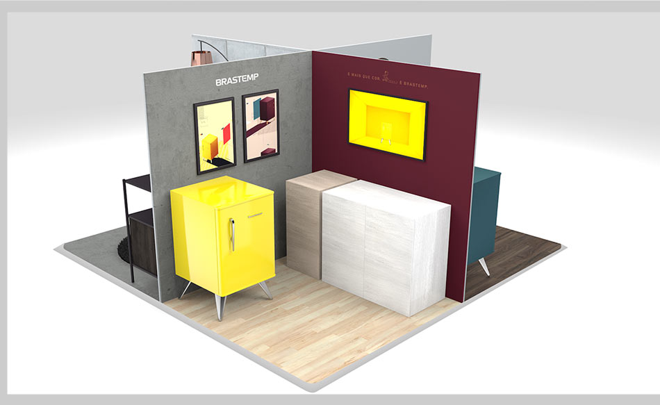 Refrigerador Brastemp Retrô novas cores para ambientes modernos e elegantes