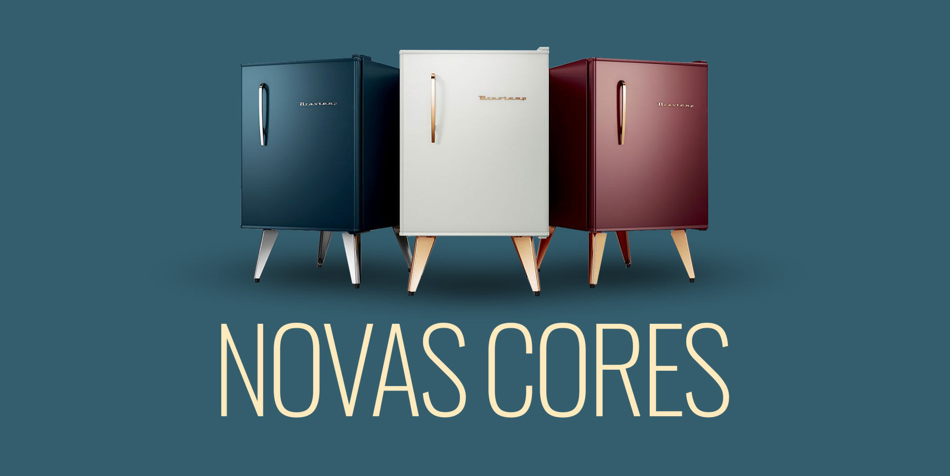 Refrigerador Brastemp Retrô novas cores