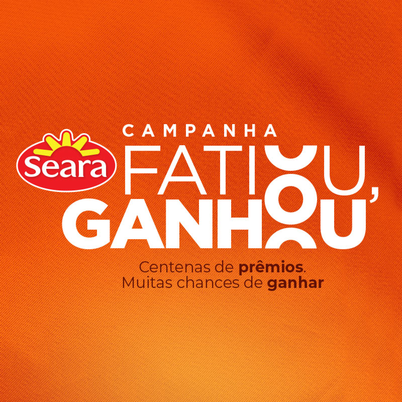 Para incentivar os fatiadores a oferecem os produtos Seara, a Mandarin desenvolveu a campanha “Fatiou Ganhou”: 1- Ofereça os produtos; 2- Junte os códigos de barra da embalagem e preencha a cartela virtual; 3- Troque a cartela por prêmios. 
